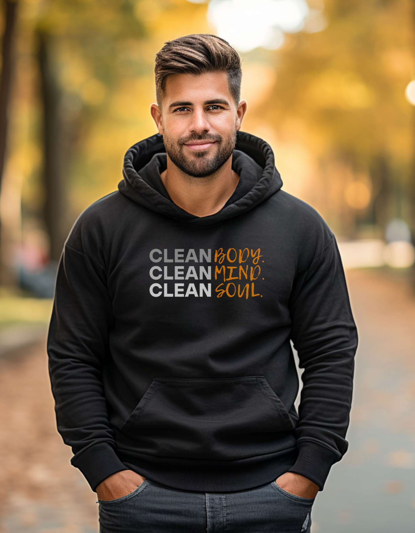 Body Mind Soul Classic Unisex Pullover Hoodie