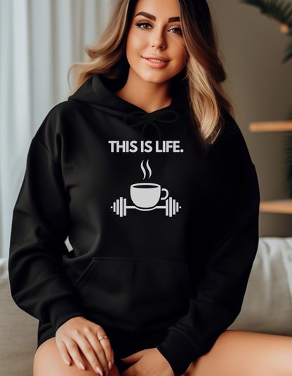 Coffee & Lifts Unisex Pullover Hoodie