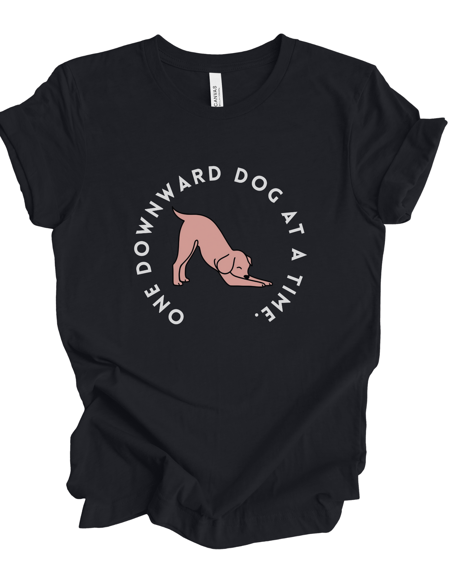 One Downward Dog At A Time Unisex T-Shirt