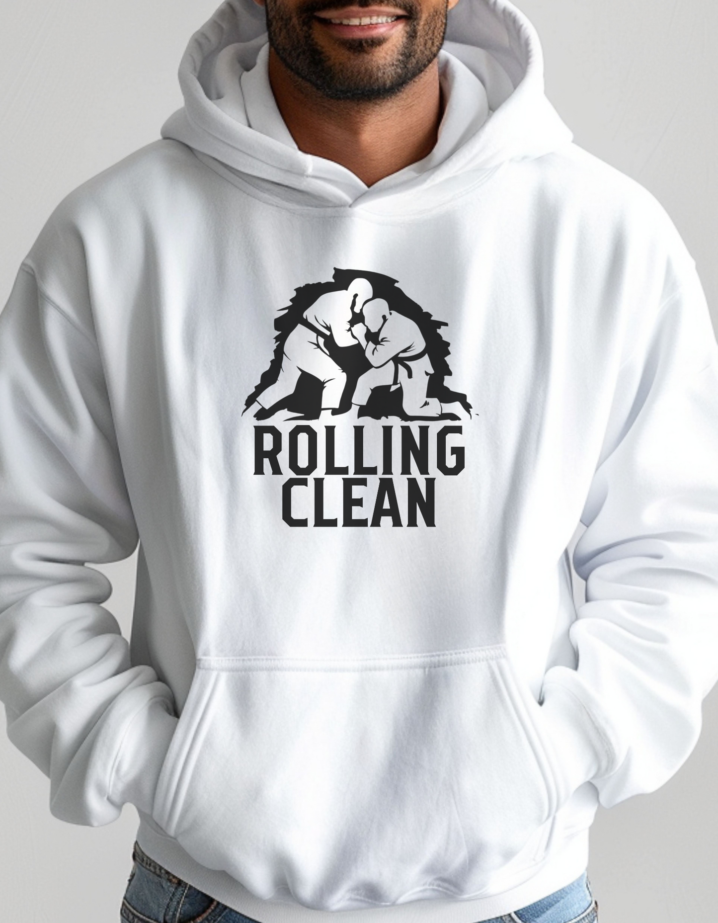 Rolling Clean Classic Unisex Pullover Hoodie