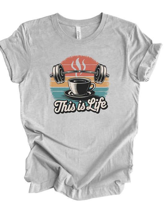 Retro Coffee & Lifts Unisex T-Shirt