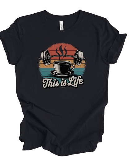 Retro Coffee & Lifts Unisex T-Shirt