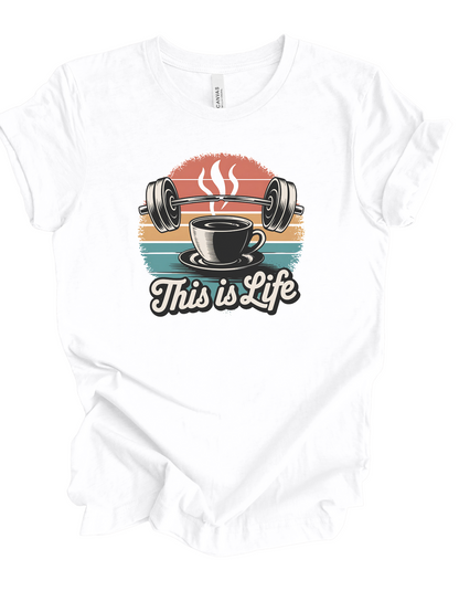 Retro Coffee & Lifts Unisex T-Shirt