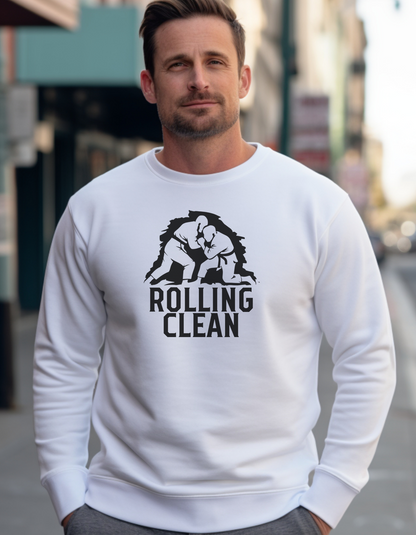 Rolling Clean Classic Unisex Crewneck Sweatshirt