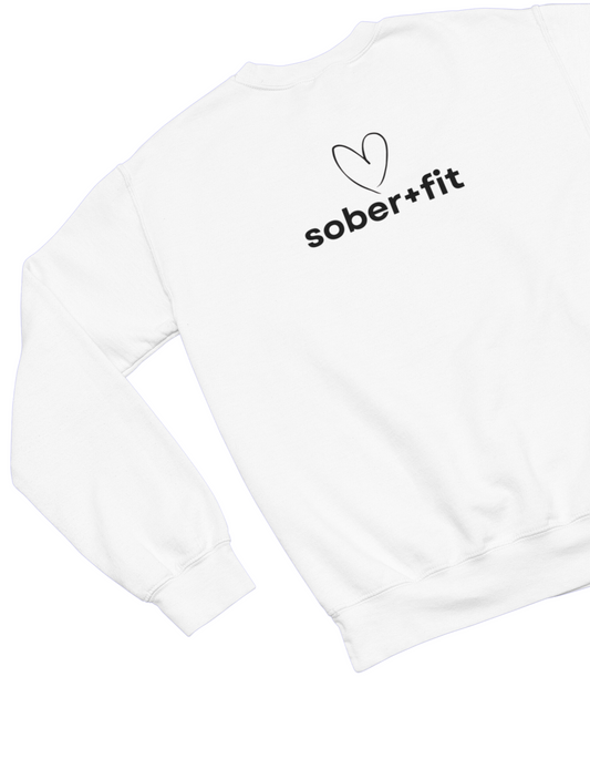 Sober+Fit Classic Unisex Crewneck Sweatshirt